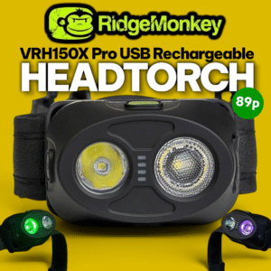 Ridgemonkey - VRH150X Pro USB Rechargeable Headtorch