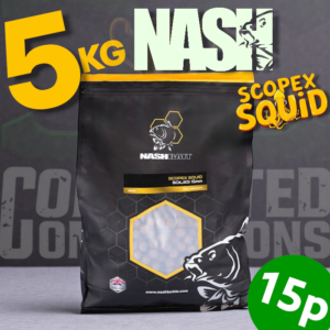 5kg Nash Scopex Squid Boilies