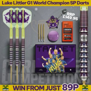 Luke Littler G1 World Champion SP Darts