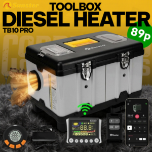 Toolbox Diesel Heater - Sunster TB10PRO
