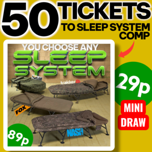 50 Tickets to 'Win a Sleep System of your choice!' Competition #2
