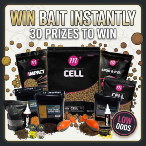 WIN BAIT INSTANTLY - 30 Prizes Including 5KG of ANY Boilie End Prize