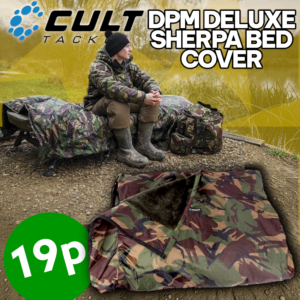 DPM Deluxe Sherpa Bed Cover - Cult Tackle