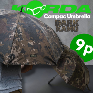 Korda Compact Umbrella Dark Kamo