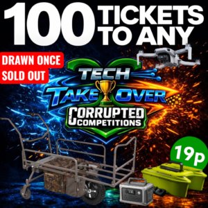 100 Tickets to ANY Tech Takeover Competition