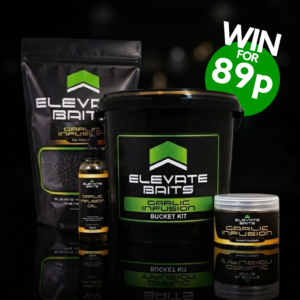 Elevate Baits Garlic Infusion Bucket Kit
