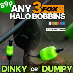 ANY 3 Fox Halo Bobbins - Dinky OR Dumpy