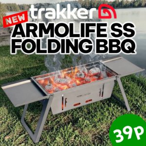 NEW Trakker ARMOLIFE SS Folding BBQ