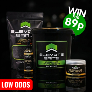 Elevate Baits Garlic Infusion Bucket Kit