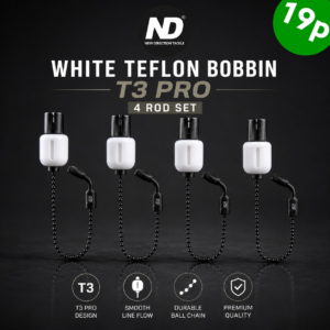 ND Tackle - White Teflon Bobbin T3 Pro - 4 Rod Set