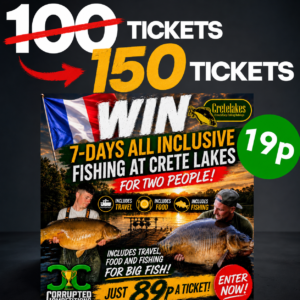 150 Tickets to 'All-Inclusive France Trip For Two OR £1500 Cash' Competition