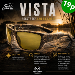 Fortis Vista Realtree® TIMBER™ Amber AMPM Sunglasses